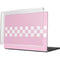 Pink Checkerboard MacBook Pro 14in (2021-24) Case plus Skin